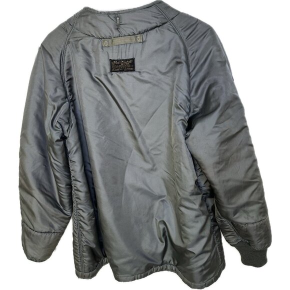 Vintage USAF Albert Turner & Co. Military Jacket Sherpa Lining Ex Medium Regular - Picture 2 of 8